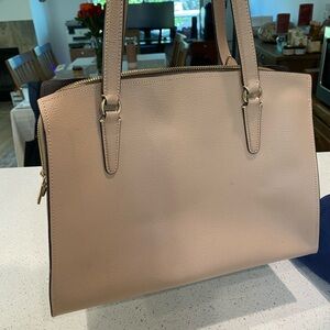 Elegant Cream Handbag